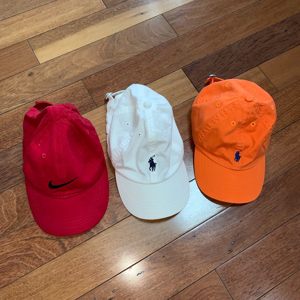 Polo & Nike hats for children